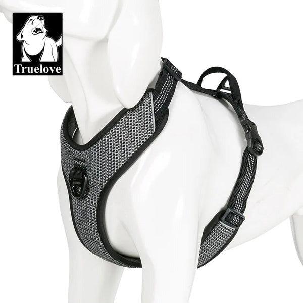 ELITE PET Harnes Reflective Ajustable pour Chien