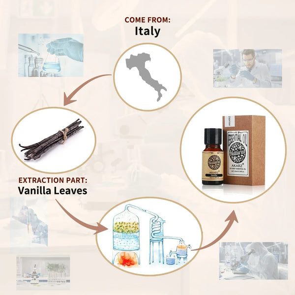 AKARZ Vanilla Essential Oil Natural Aromatherapy